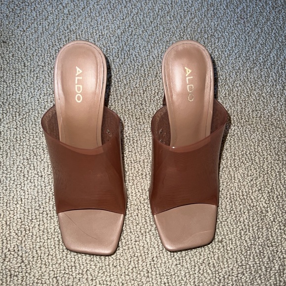 Pink jelly Aldo heels - Picture 2 of 3